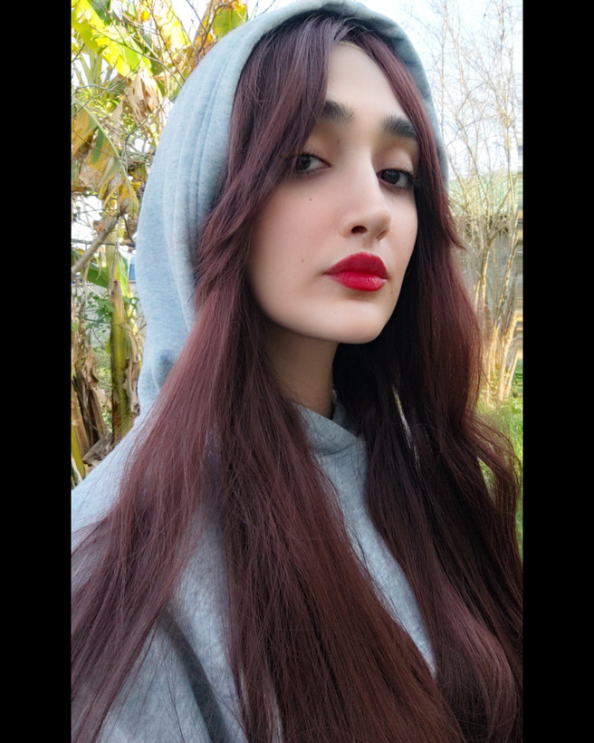 کلاهگیس بلند یک متری قهوه ای