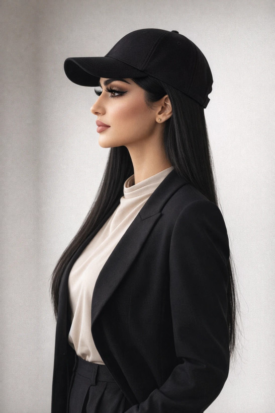 کلاه مویی لبه دار